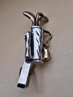 Dasspeld golf clubs clip golfclubs, Ophalen, Goud, Overige materialen