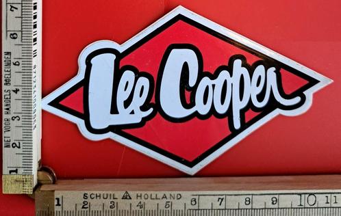 Vintage sticker logo jeans spijkerbroeken Lee Cooper, Verzamelen, Stickers, Zo goed als nieuw, Overige typen, Ophalen of Verzenden