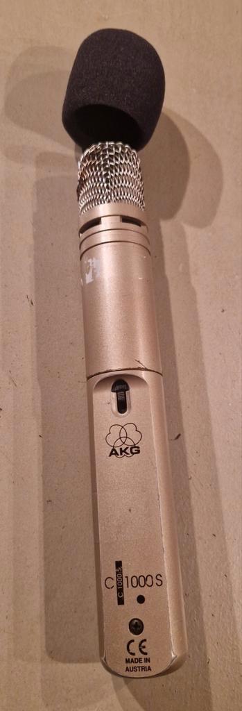 AKG C1000S Condensator Microfoon, Muziek en Instrumenten, Microfoons, Gebruikt, Instrumentmicrofoon, Ophalen