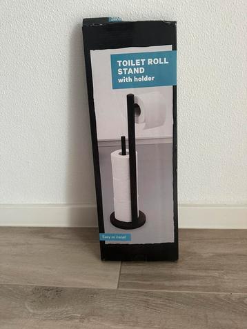 Toilet rol stand met houder beschikbaar voor biedingen