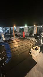 Professionele Boksring - 4x4 meter, Sport en Fitness, Boksen, Ophalen, Gebruikt, Overige