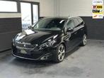 Peugeot 308 SW 1.2 PureTech GT-line, Pano, 1/2 Leder, Camera, Auto's, Peugeot, Parkeersensor, Gebruikt, Zwart, 1199 cc