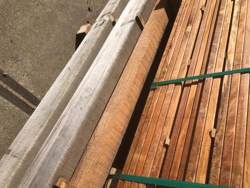 Tuinpalen azobe schuttingpalen, Tuin en Terras, Palen, Balken en Planken, Nieuw, Palen, 250 cm of meer, Hardhout, Ophalen
