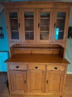 Antieke grenen kast. Hoog 200, breed 132, diep 55 en 38., Antiek en Kunst, Ophalen