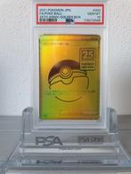 Pokéball Gold PSA 10 25th anniversary Celebrations #002, Ophalen of Verzenden, Nieuw