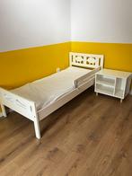 IKEA Kritter peuterbed + matras & Smussla nachtkastje, Ophalen, Gebruikt, Kast