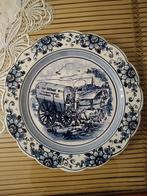 delfts blauw jubuleum bord , firma van Silfhout bennekom, Ophalen