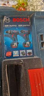 Bosch GSR 14,4 V-LI & GDR 14,4 V-LI Set, Doe-het-zelf en Verbouw, Gereedschap | Boormachines, Ophalen, Gebruikt, Variabele snelheid