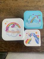 Snackdoosjes eenhoorn of zee meermin lunch box 3 in 1, Ophalen of Verzenden, Nieuw