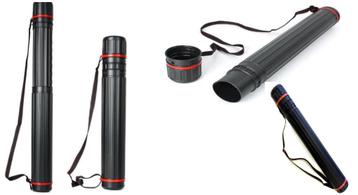 Uitschuifbare Tekeningkoker +Riem  63-100 cm spatwaterdicht beschikbaar voor biedingen