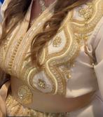 Prachtige Takchita / Kaftan - Zo goed als nieuw!, Maat 38/40 (M), Beige, Ophalen of Verzenden, Zo goed als nieuw