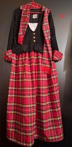 Schotse jurk met sjaal - Maat XL, Maat 46/48 (XL) of groter, Ophalen of Verzenden, Onbekend, Zo goed als nieuw