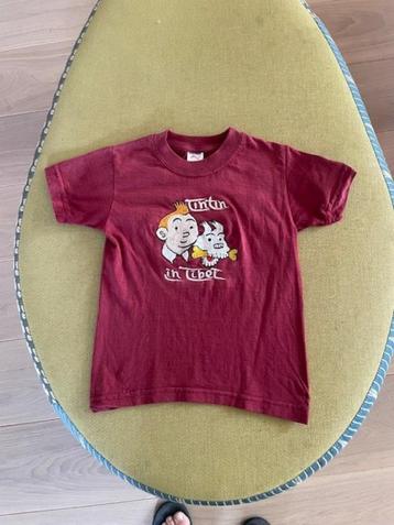 T-shirt kind Kuifje collector's item beschikbaar voor biedingen