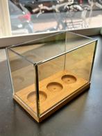 &K Amsterdam waxinelichthouder glas decoratie, Ophalen of Verzenden, Zo goed als nieuw
