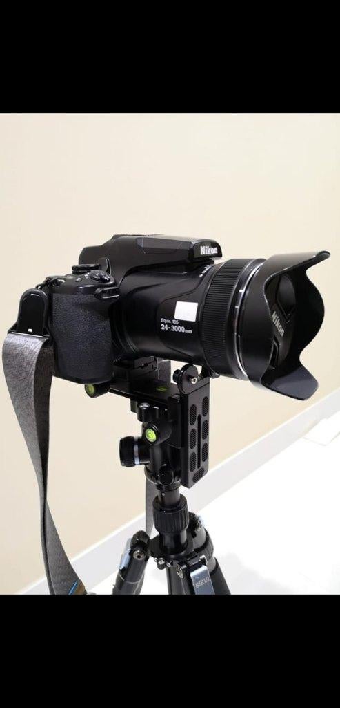 Neewer lenssteun voor Nikon p1000 op statief, als nieuw., Audio, Tv en Foto, Fotografie | Statieven en Balhoofden, Zo goed als nieuw