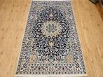 Vintage handgeknoopt perzisch tapijt nain 205x120, Info@SlatsAntiek.nl, Tweedehands, 100 tot 150 cm, Perzisch