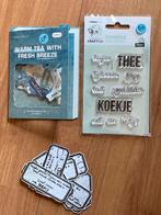 Studio light craft lab stempel set thee met extras, Ophalen of Verzenden, Zo goed als nieuw, Clearstamp