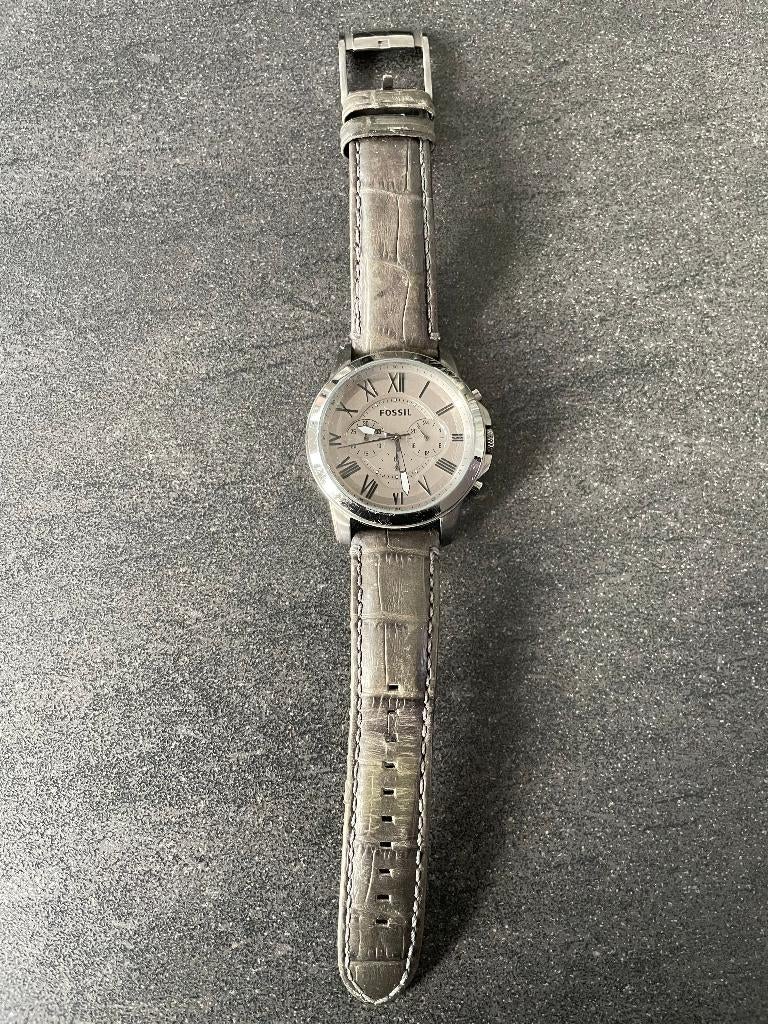 Fossil horloge, Sieraden, Tassen en Uiterlijk, Horloges | Heren, Overige merken, Leer, Polshorloge, Ophalen of Verzenden