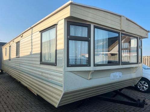 NETTE ATLAS STACARAVAN MET 2 SLAAPKAMERS (12 x 3.50 meter), Caravans en Kamperen, Stacaravans, tot en met 4, Ophalen
