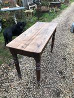 Oude tafel, side table, grenenhout., Ophalen