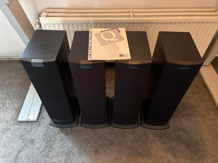 KEF Q30 Speakers - Topconditie! 4 stuks, Audio, Tv en Foto, Luidsprekers, Zo goed als nieuw, Front, Rear of Stereo speakers, 120 watt of meer
