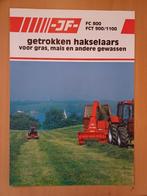 Folder JF getrokken hakselaars FC 8000, FCT 900 / 1100, Boeken, Ophalen of Verzenden, Gelezen, Tractor en Landbouw