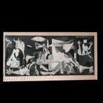 Prachtige vintage print op Canvas van Guernica Picasso Silex, Ophalen, 50 tot 75 cm, Zo goed als nieuw, Schilderij