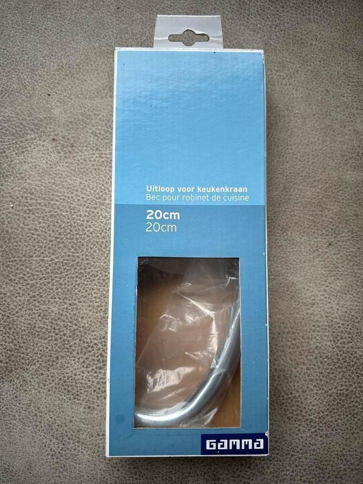 Gamma Keukenkraan Uitloop 20cm - Nieuw!, Doe-het-zelf en Verbouw, Sanitair, Nieuw, Kraan, Ophalen of Verzenden