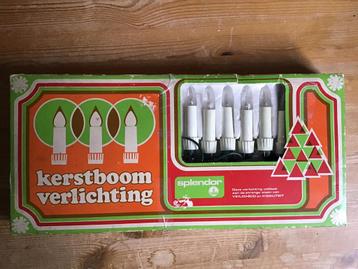 Vintage kerstboomverlichting/ kerstlampjes beschikbaar voor biedingen