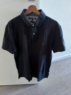 Herenpolo Tommy Hilfiger maat L. Donkerblauw., Kleding | Heren, Polo's, Maat 52/54 (L), Gedragen, Blauw, Ophalen of Verzenden