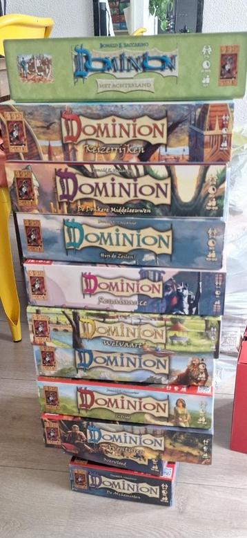 Dominion bordspellen beschikbaar voor biedingen
