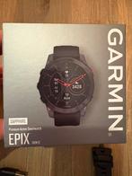 Garmin Epix Gen 2 Sapphire, Zwart, Garmin, Ophalen of Verzenden, Zo goed als nieuw