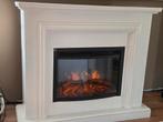 Electrische sfeerhaard met verwarming!, Huis en Inrichting, Haarden, Ophalen, Zo goed als nieuw, Vrijstaande haard, Elektrische haard