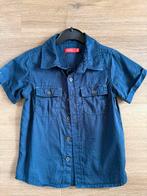 Leuk donkerblauw kinderblousje maat 116 van TisSaia, Gebruikt, Jongen of Meisje, TisSaia, Overhemd of Blouse