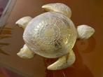 Beeld  gouden schildpad, Antiek en Kunst, Ophalen