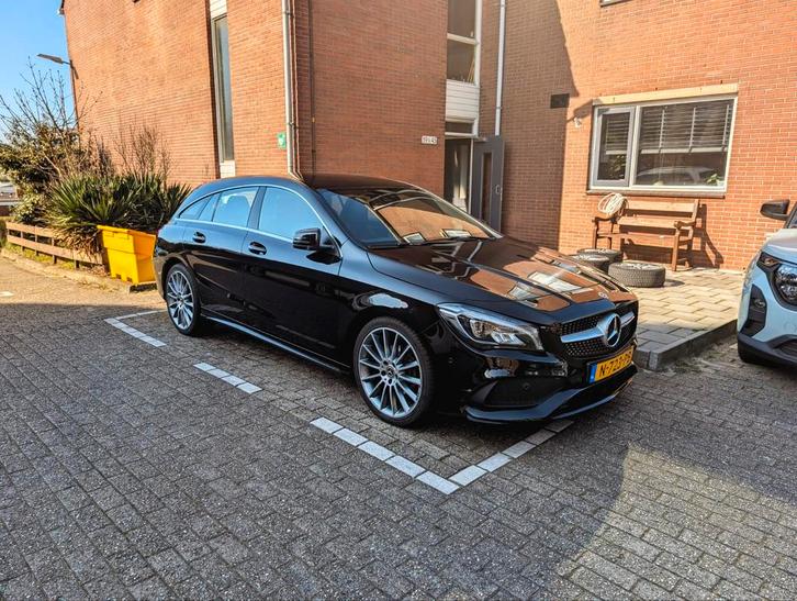 AMG 19 inch velgen met zomerbanden - Mercedes AB Klasse CLA, Auto-onderdelen, Banden en Velgen, Banden en Velgen, Zomerbanden