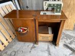 Antieke Singer werkende naaimachine., Antiek en Kunst, Antiek | Naaimachines, Ophalen of Verzenden
