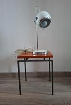 Jaren 80 90 eyeball tafellamp, Ophalen of Verzenden, Zo goed als nieuw, Minder dan 50 cm