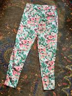 Vila clothes broek pantalon bloemen groen roze S, Vila, Ophalen of Verzenden, Zo goed als nieuw, Maat 36 (S)