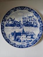 Delfts Blauw Gedenkbord Rabobank Heugem 1984, Antiek en Kunst, Antiek | Wandborden en Tegels, Ophalen of Verzenden