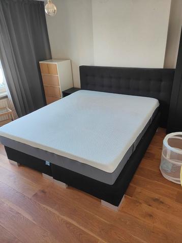 Boxspring 180 x210 cm Emmamatras beschikbaar voor biedingen