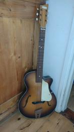 Vintage Egmond lucky 7, Muziek en Instrumenten, Snaarinstrumenten | Gitaren | Akoestisch, Ophalen, Gebruikt, Klassieke of Spaanse gitaar