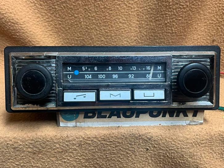 TEAB Blaupunkt oldtimer radio, Auto diversen, Autoradio's, Gebruikt, Ophalen of Verzenden