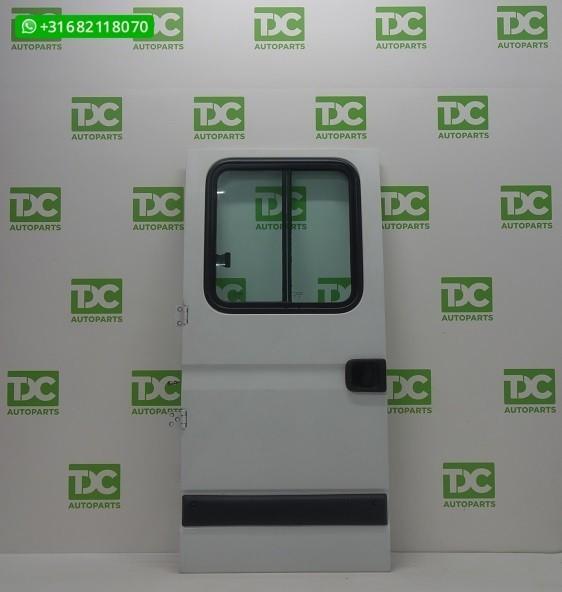 Renault Master (97-10) Open laadbak deur links met ruit wit, Auto-onderdelen, Carrosserie en Plaatwerk, Deur, Renault, Achter