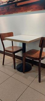 Café Stoelen & Tafels, Ophalen, Gebruikt, Rechthoekig, 100 tot 150 cm