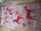 Kinder Vloerkleed Tapijt Paarden Pink, Ophalen of Verzenden, Zo goed als nieuw, Kleed of Kussen
