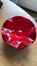 Loranto  kunst glazen fruitschaal 30x8 cm, Ophalen of Verzenden
