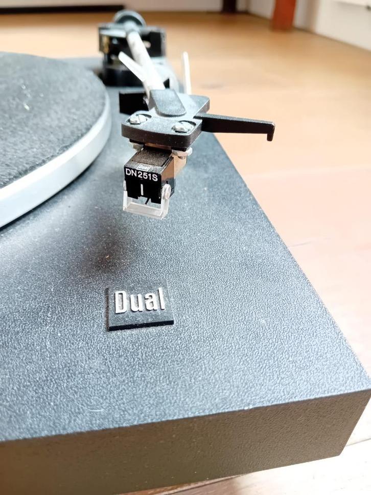 Dual CS412 Hi-Fi Platenspeler Zwart, Audio, Tv en Foto, Platenspelers, Zo goed als nieuw, Platenspeler, Dual, Automatisch, Ophalen of Verzenden