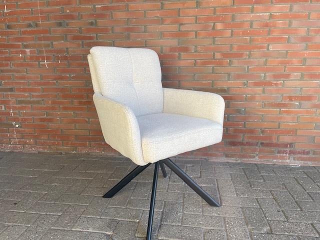 Stoelen NAPELS  IVORY draai 180 - Auto return laagste prijs, Huis en Inrichting, Stoelen, Overige kleuren, Nieuw, Ophalen of Verzenden