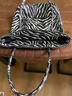 Zebra Handtas, Ophalen of Verzenden, Zo goed als nieuw, Zwart, Handtas